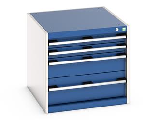 Bott Cubio 4 Drawer Cabinet 650W x 750D x 600mmH For Static Framework Benches only 56/40027100.11 Bott Cubio 4 Drawer Cabinet 650W x 750D x 600mmH.jpg